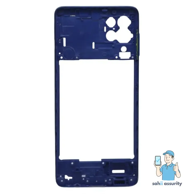 Middle Frame Ring Only for Samsung Galaxy F62 Blue thumbnail